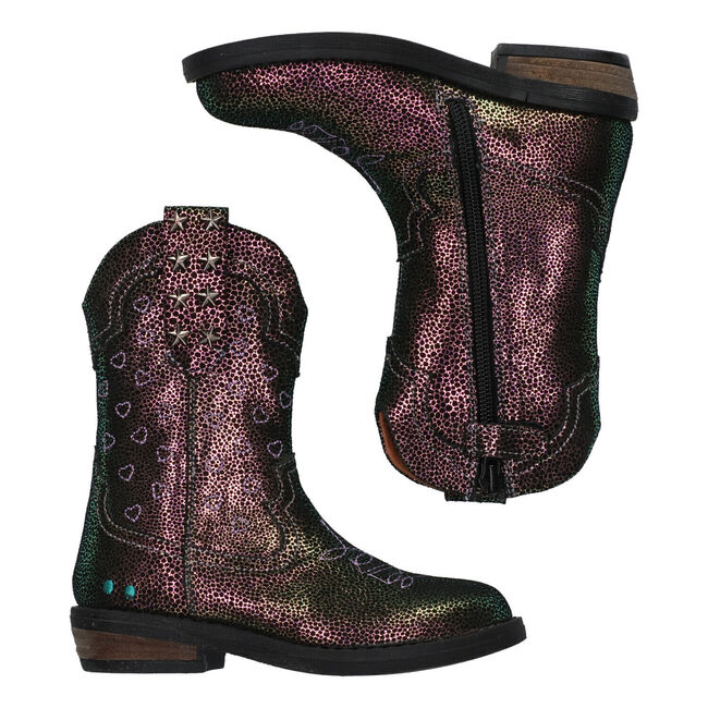 Zwarte BUNNIESJR Cowboylaarzen Romee Rodeo - large