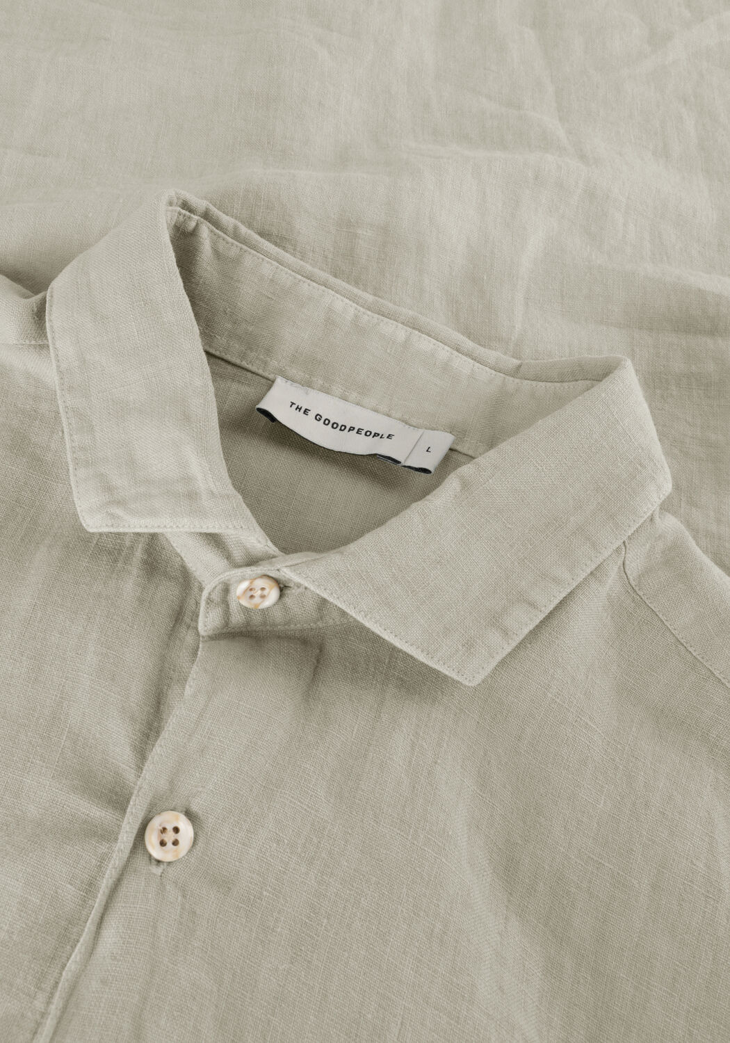 Groene THE GOODPEOPLE Casual overhemd SOHO - large