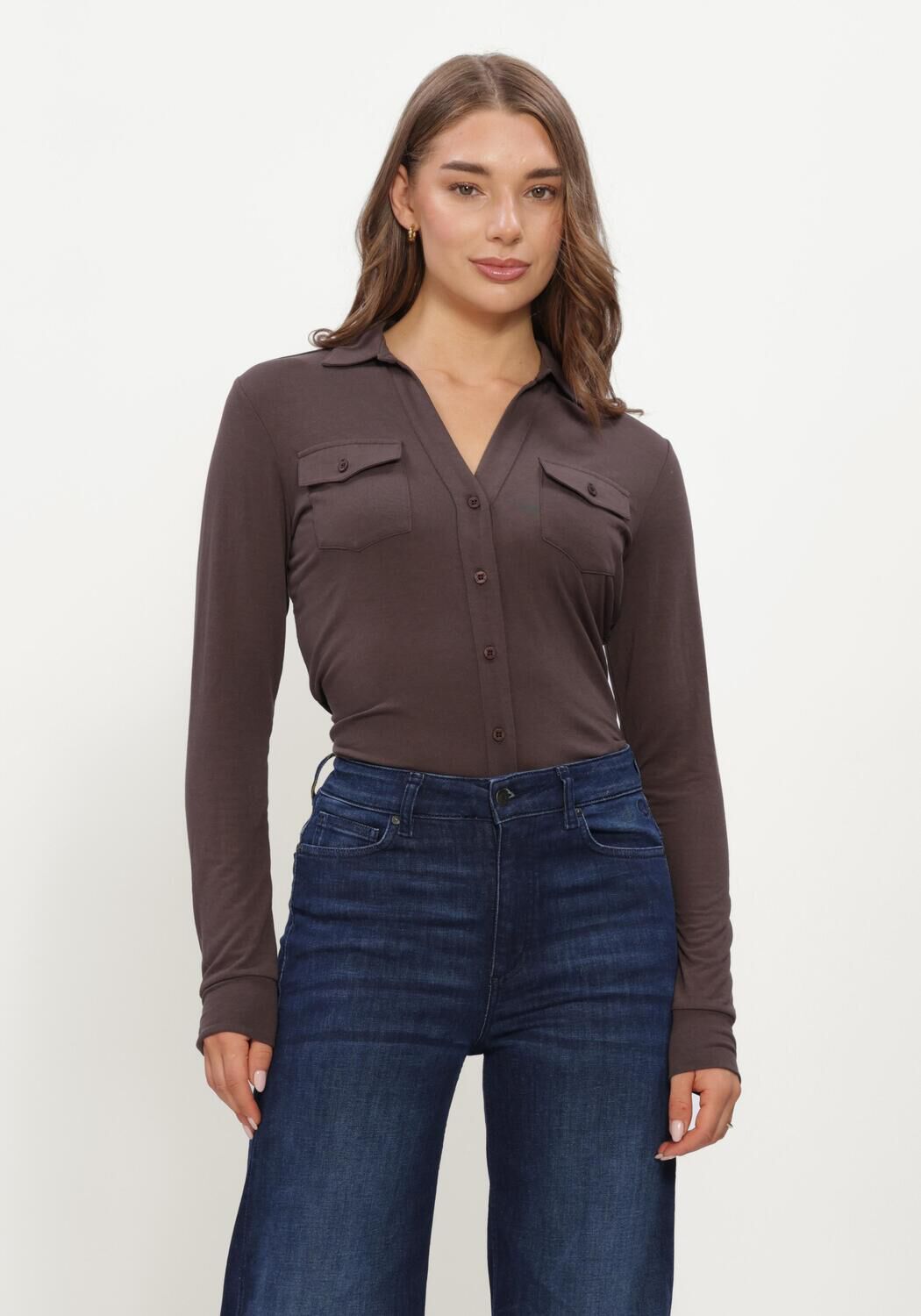 Bruine MOSCOW Blouses 55-04-TWILIGHTS - large