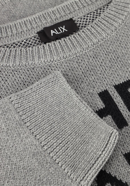 Grijze ALIX THE LABEL Trui LADIES KNITTED ALIX THE LABEL PULLOVER Grijze ALIX THE LABEL Trui LADIES KNITTED ALIX THE LABEL PULLOVER - large