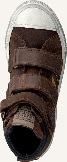 Cognac DEVELAB Hoge sneakers 41167 Cognac DEVELAB Hoge sneakers 41167 - large