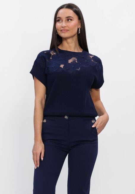 Donkerblauwe CAROLINE BISS Top 1213 - large
