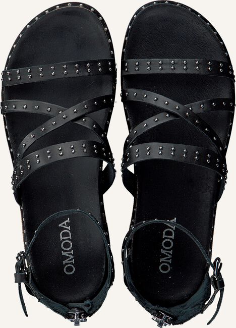 Zwarte OMODA Platte sandalen LPARANSTUD-16 Zwarte OMODA Platte sandalen LPARANSTUD-16 - large