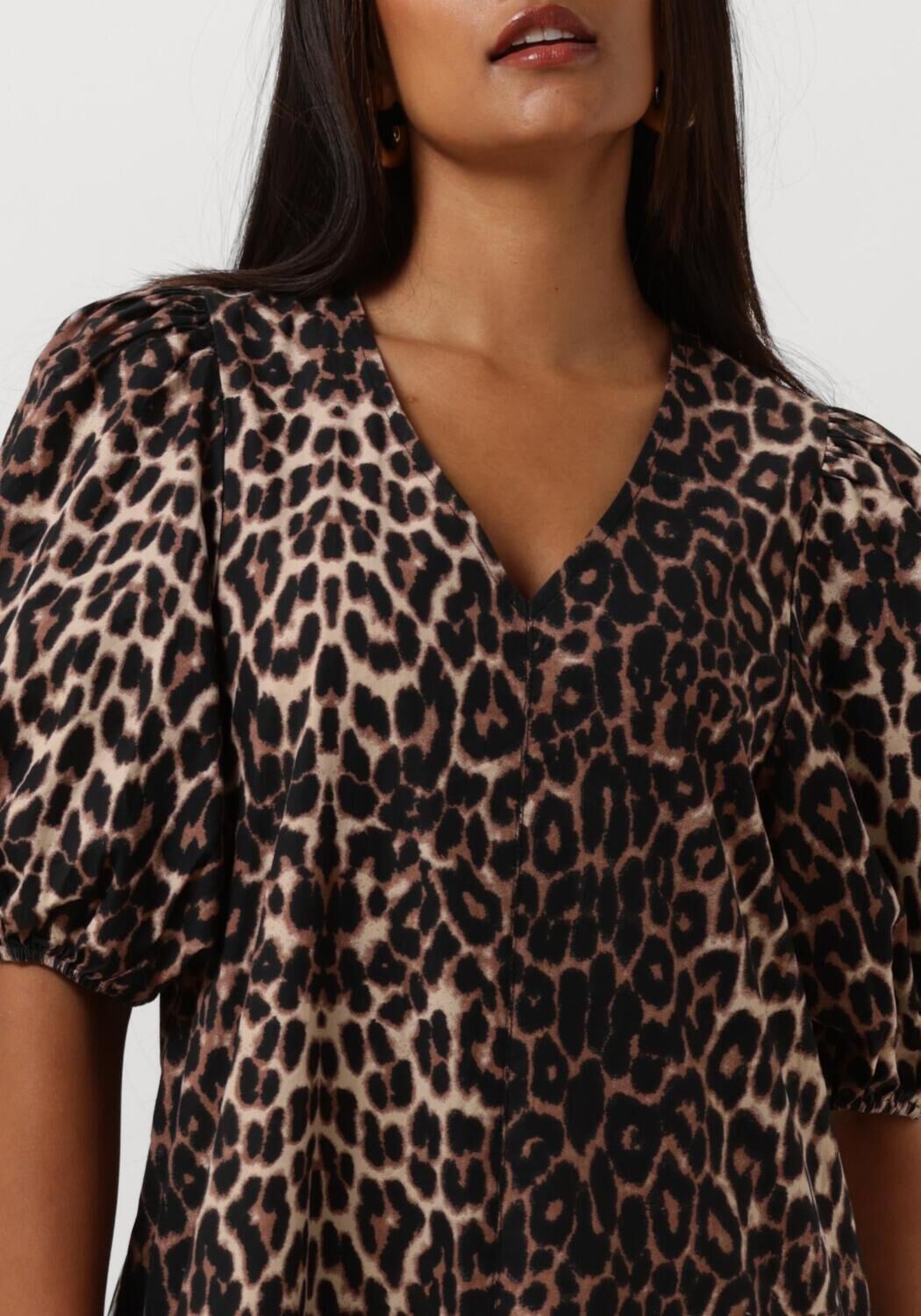 NEO NOIR Dames Jurken Illana Leo Dress Leopard