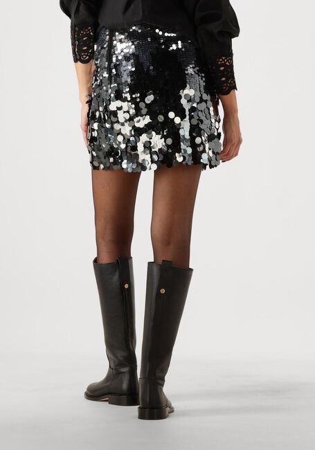 Zilveren COPENHAGEN MUSE Minirok CMSEQUINCE-SKIRT - large