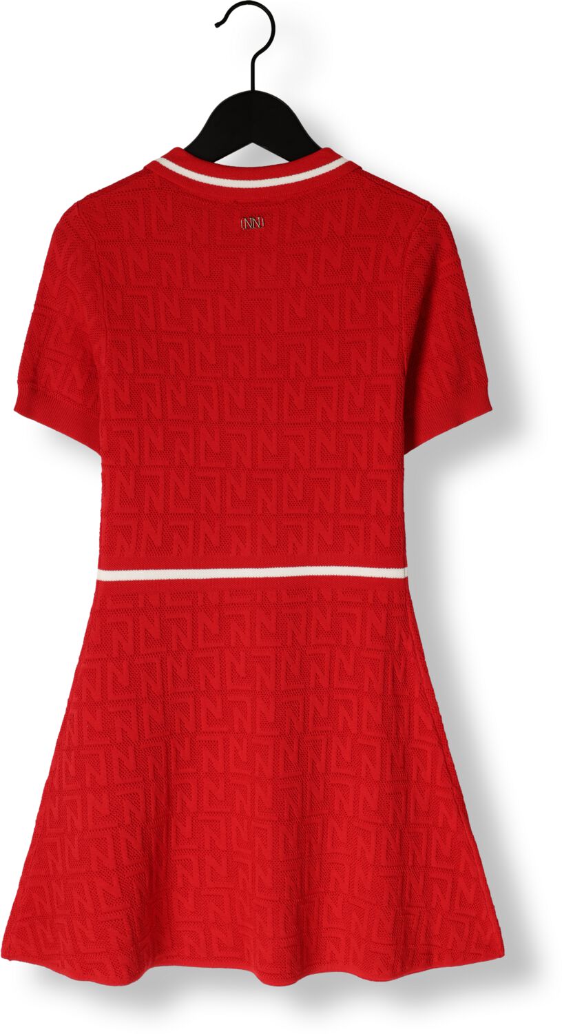 NIK & NIK Meisjes Jurken Lieve Dress Rood