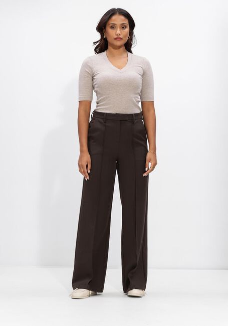 Beige INWEAR Top DAGNAIW MELANGE V T-SHIRT - large