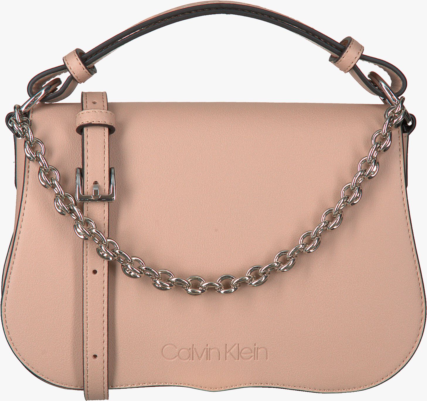 Roze CALVIN KLEIN AMERICANA SHOULDER SMALL Schoudertas Omoda