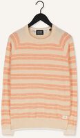 Oranje SCOTCH & SODA Trui STRUCTURED KNIT LINEN-BLEND CREWNECK PULLOVER Oranje SCOTCH & SODA Trui STRUCTURED KNIT LINEN-BLEND CREWNECK PULLOVER - medium