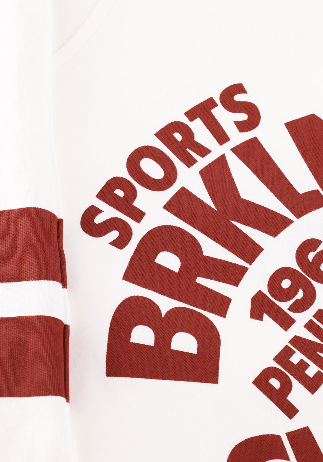 Ecru PENN & INK Trui LONGSLEEVE PRINT - large