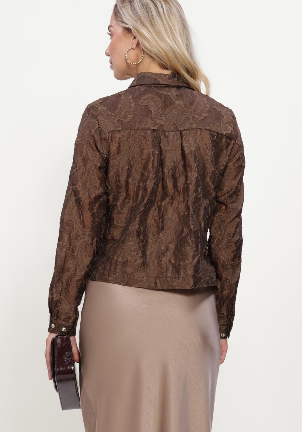 Bruine MINUS Blouses MSMILINA BLOUSE - large