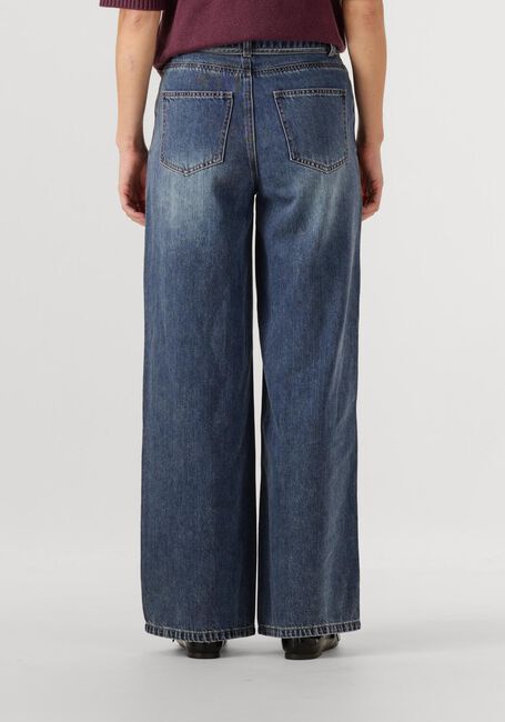 Blauwe OBJECT Wide jeans OBJROSIE MW WIDE JEANS - large