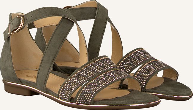 Groene GABOR Platte sandalen 601 Groene GABOR Platte sandalen 601 - large
