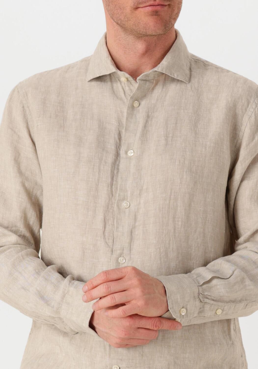 MATINIQUE Heren Overhemden Mamarc Short Beige