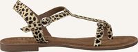 Beige LAZAMANI Platte sandalen 75.501 - medium