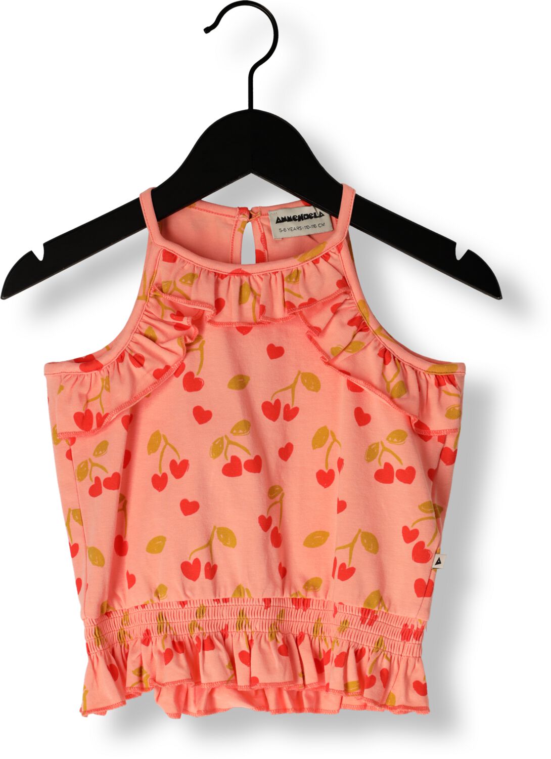 AMMEHOELA Meisjes Tops & T-shirts Juniper Koraal