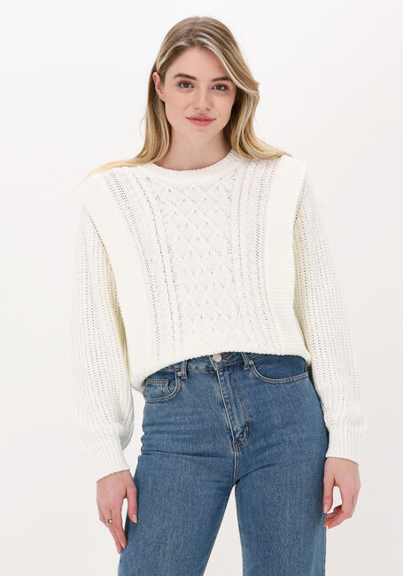 Beige JUST FEMALE Trui MIGHTY KNIT - large
