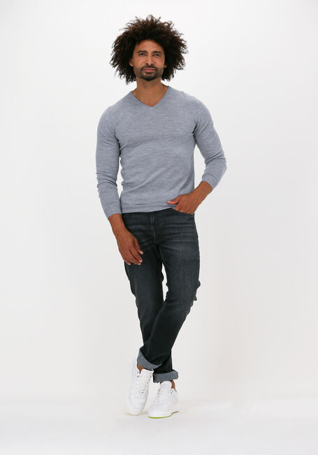 Lichtgrijze PROFUOMO Trui JACOB Lichtgrijze PROFUOMO Trui JACOB - large