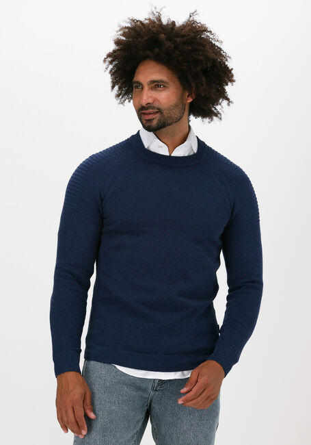 Blauwe SAINT STEVE Trui FREEK - large