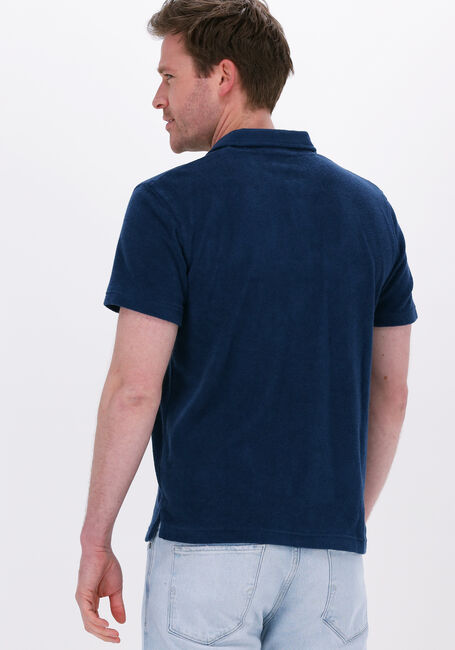 Blauwe SELECTED HOMME Polo SLHRELAXJOSHUA SS POLO W - large