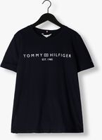 Donkerblauwe TOMMY HILFIGER T-shirt REC CORP LOGO C-NK