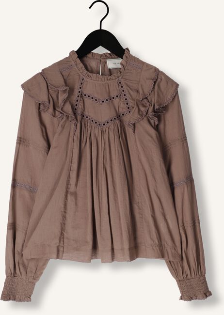 Bruine NEO NOIR Blouses SIMKIE S VOILE BLOUSE Bruine NEO NOIR Blouses SIMKIE S VOILE BLOUSE - large