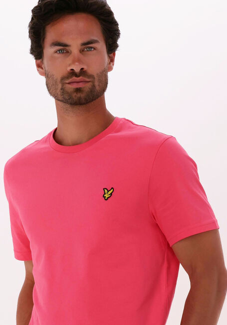Roze LYLE & SCOTT T-shirt PLAIN T-SHIRT - large