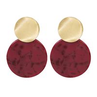 Rode MY JEWELLERY Oorbellen SHELL EARRING - medium