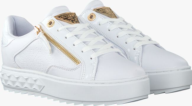 Witte GUESS Lage sneakers FIGGI - large