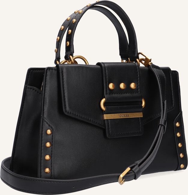 Zwarte GUESS Handtas GRETA GIRLFRIEND SATCHEL Zwarte GUESS Handtas GRETA GIRLFRIEND SATCHEL - large