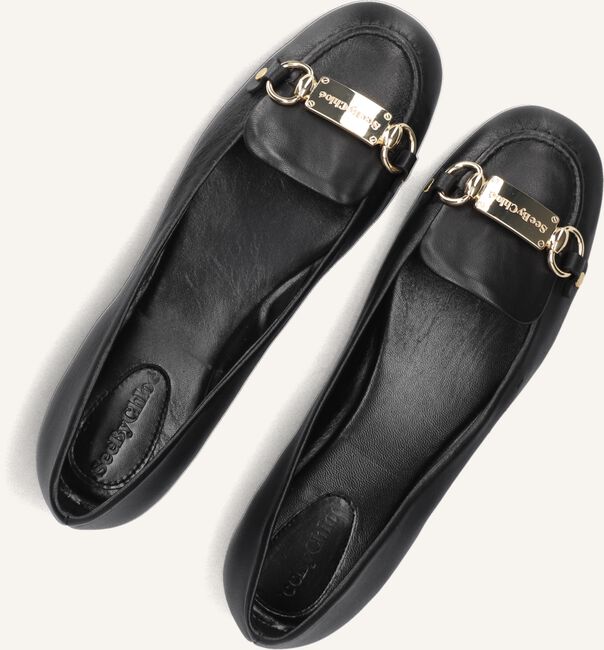 Zwarte SEE BY CHLOÉ Ballerina's SIGNATURE 1 Zwarte SEE BY CHLOÉ Ballerina's SIGNATURE 1 - large