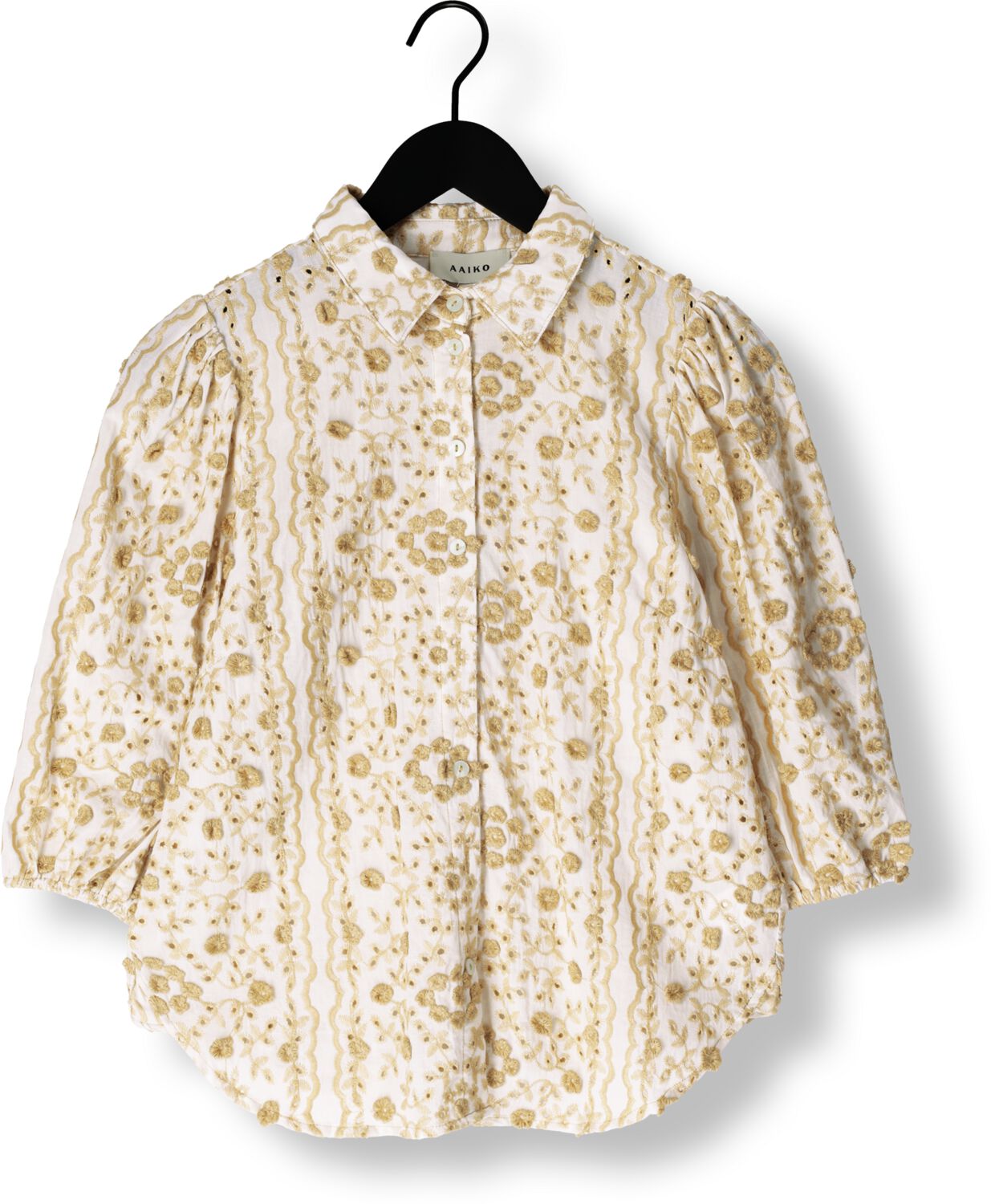 AAIKO Dames Blouses Lien 2 Tone Co 530 Geel