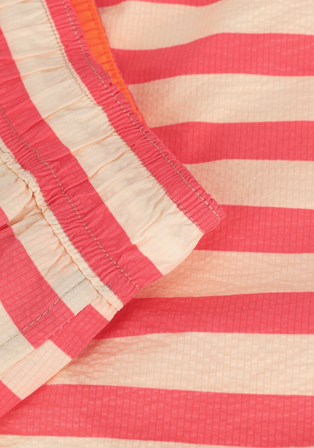 Oranje SCOTCH & SODA Zwembroeken MID LENGTH STRIPED SWIMSHORT - large