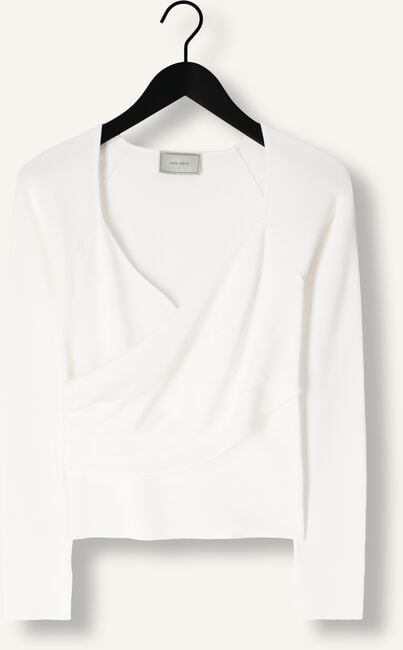 Witte NEO NOIR Top ELAINA KNIT BLOUSE Witte NEO NOIR Top ELAINA KNIT BLOUSE - large