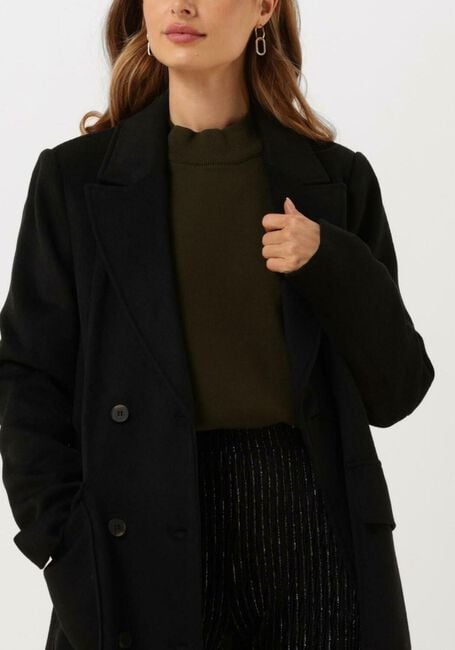 Zwarte SELECTED FEMME Mantel KATRINE WOOL COAT - large