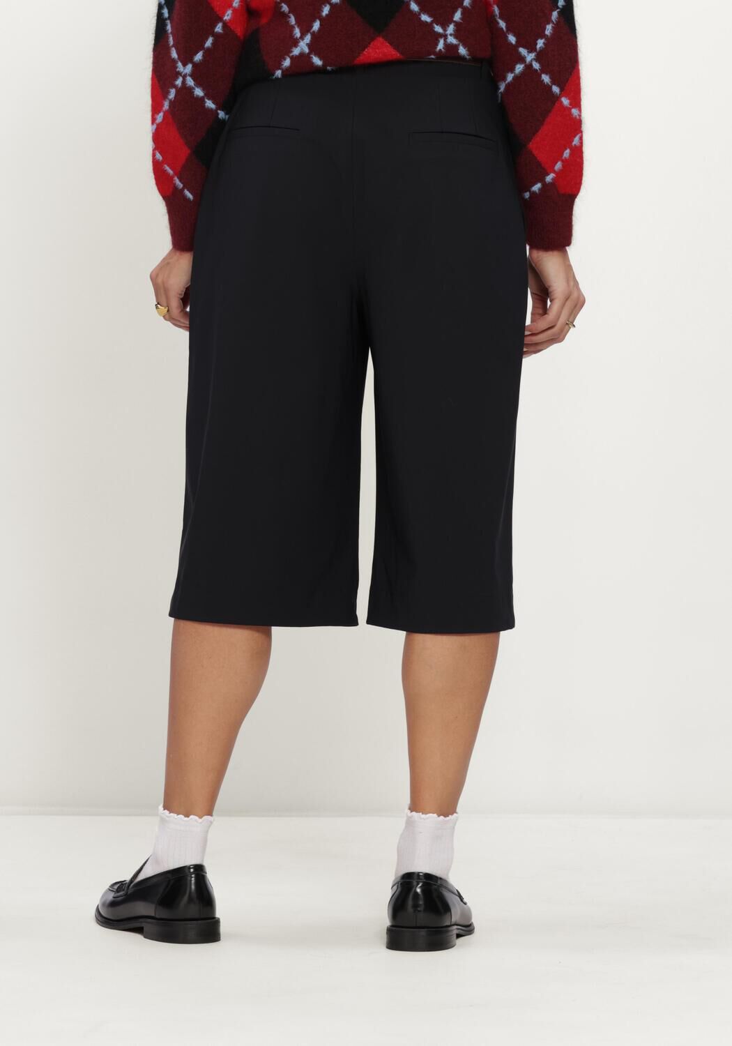 Zwarte STUDIO ANNELOES Culottes Betty bermuda trousers - large