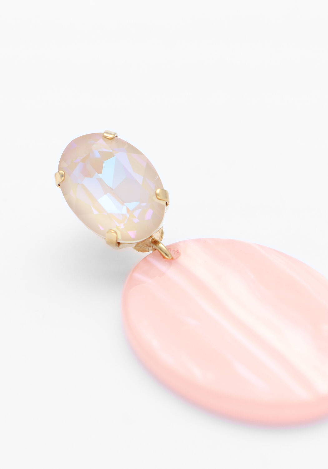 Lichtroze LOTT. GIOIELLI Oorbellen CLOSED OVAL S - large