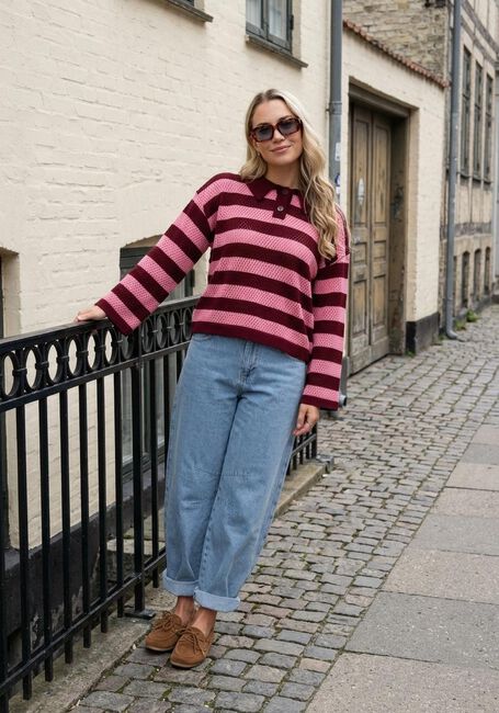 Roze YDENCE Trui KNITTED TOP AGNES - large