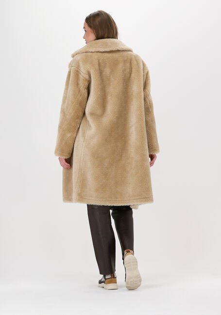 Zand BEAUMONT Faux fur jas BONDED TEDDY COAT - large