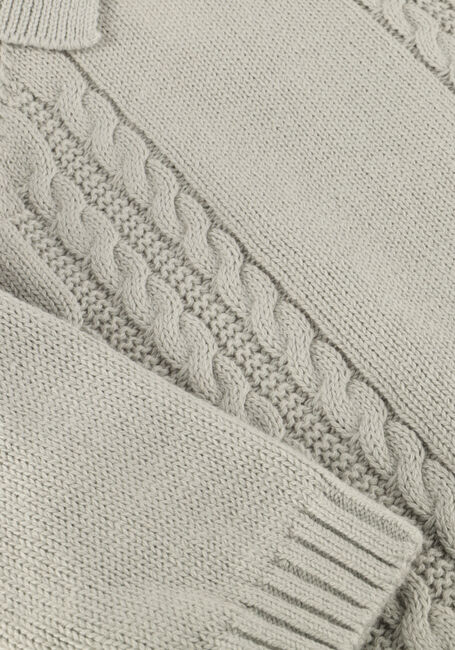 Lichtgrijze LIL' ATELIER Trui NBMNELLO LS KNIT LIL - large