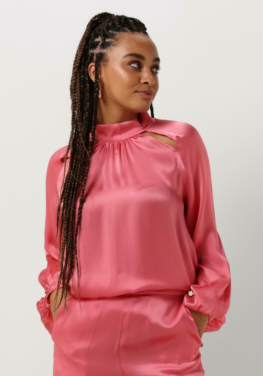 SEMICOUTURE Dames Blouses Yazmine Blouse Roze