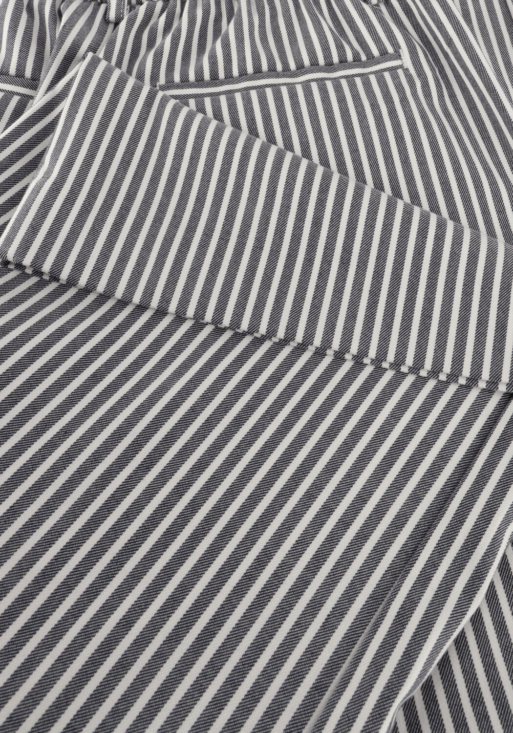 Grijze OBJECT Wijde broek OBJLISA WIDE PANT - large