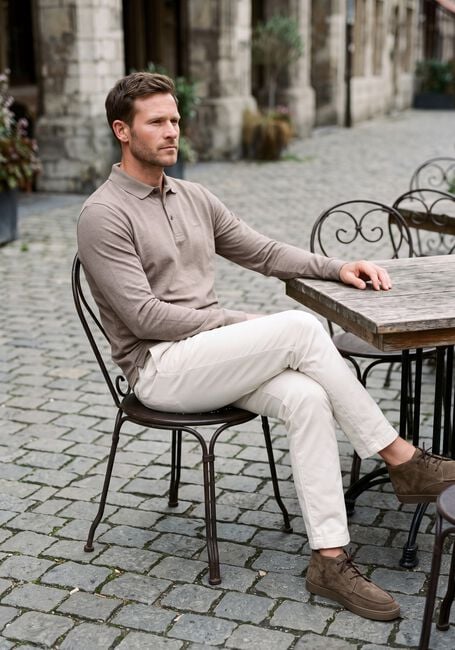 Taupe BOSS BLACK Polo PADO 30 - large