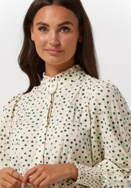 Ecru CO'COUTURE Blouses DOT SHIRT - large