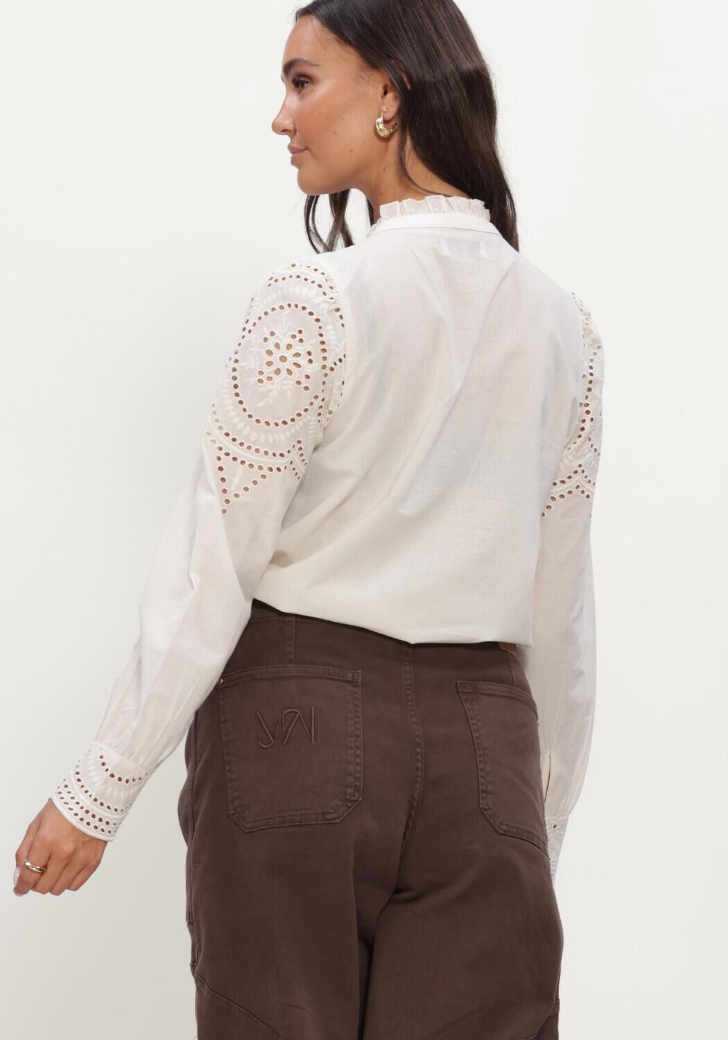 Zand LOLLYS LAUNDRY Blouses LULALL SHIRT LS - large