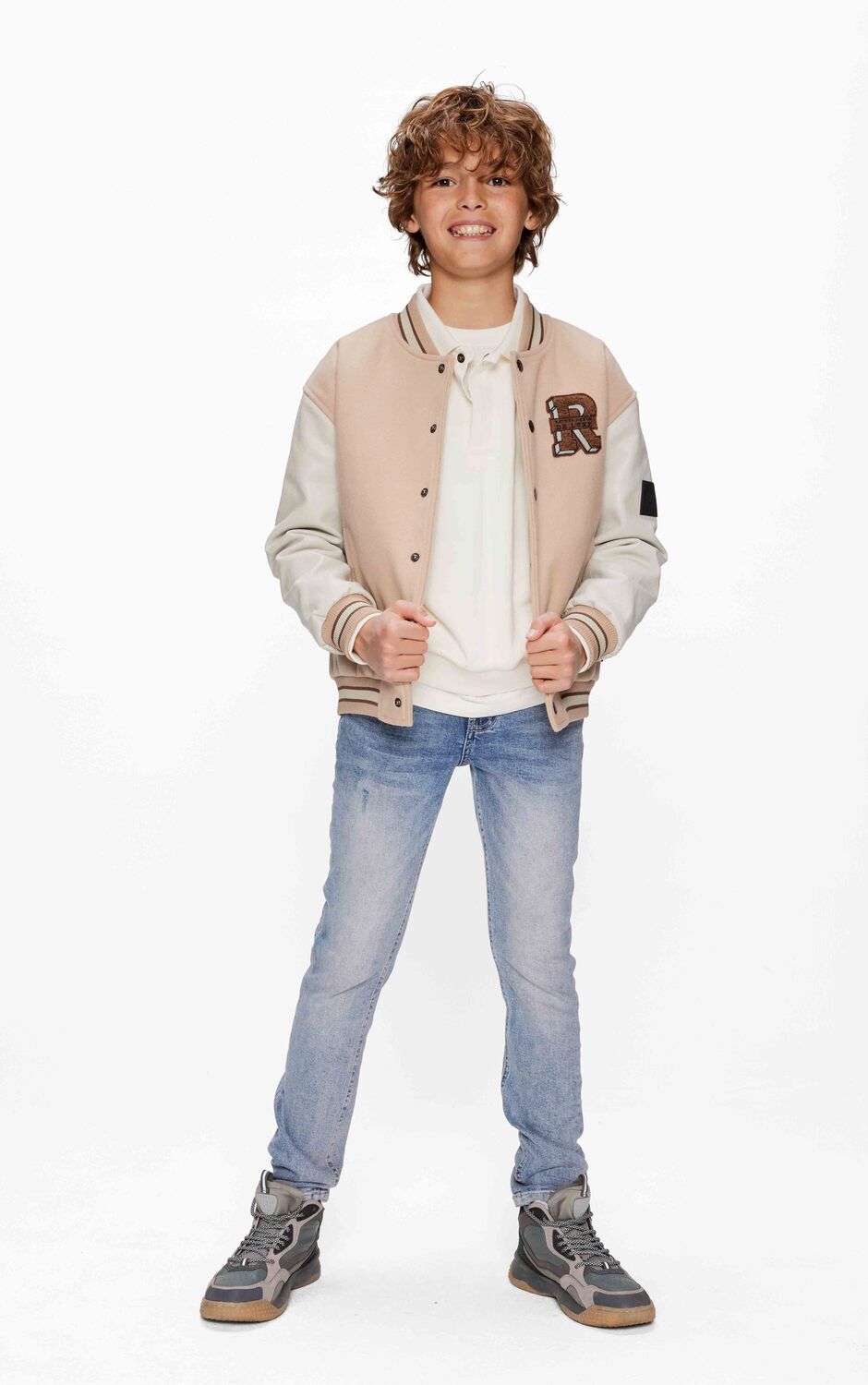RETOUR Jongens Jassen Darren Beige