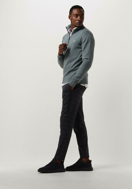 Groene BOSS ORANGE Trui KANOBIX - large