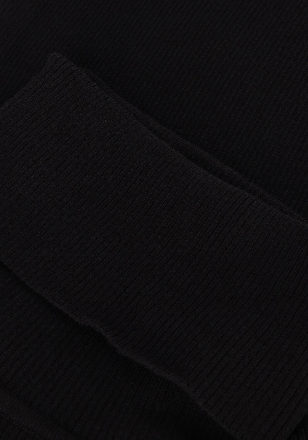 Zwarte CALVIN KLEIN Coltrui WOVEN LABEL ROLL NECK SWEATER - large