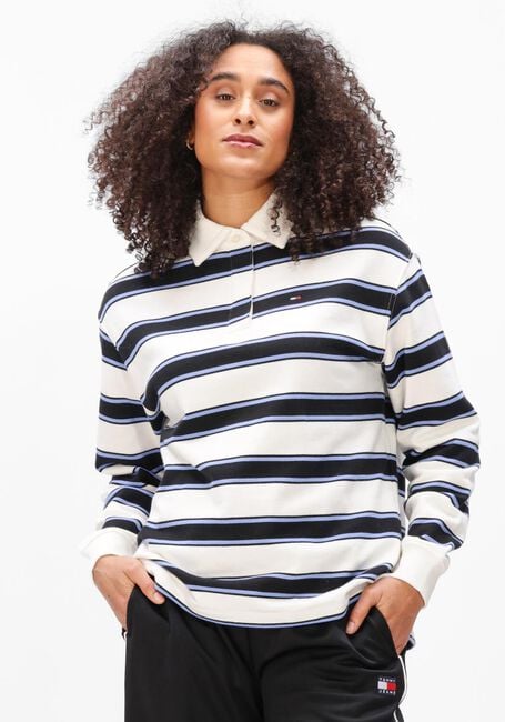 Multi TOMMY JEANS Polo TJW RLX S-FLAG STRIPE RUGBY EXT - large