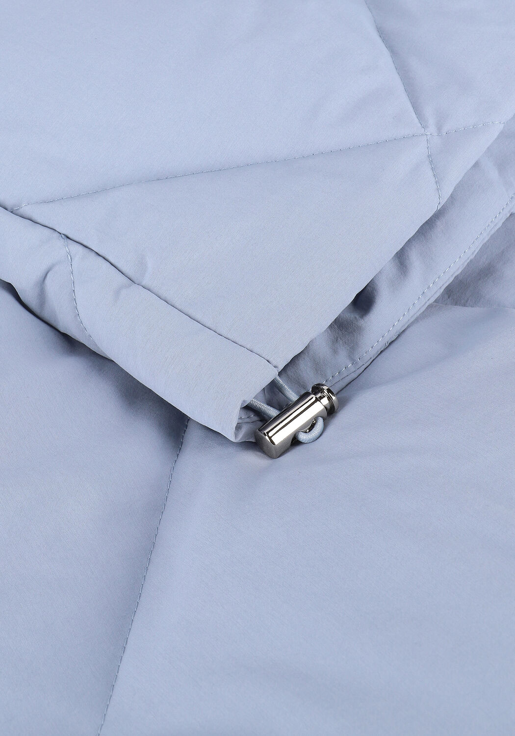 Lichtblauwe STAND STUDIO Gewatteerde jas AINA JACKET - large